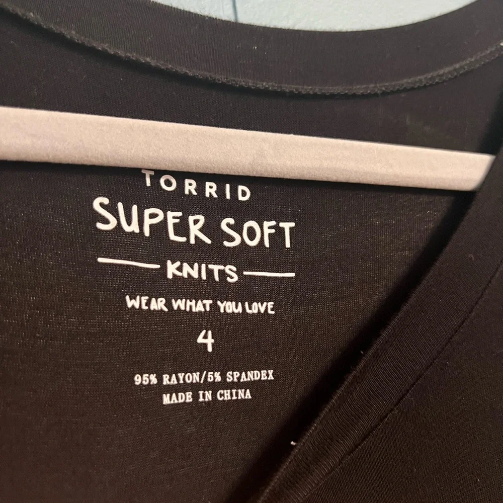 Torrid Super Soft Black Maxi Dress - Picture 6 of 6